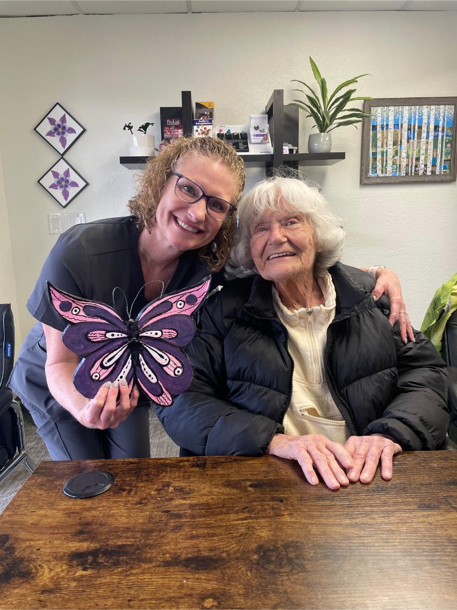 New Leaf Hearing Care volunteering with a local charity partner
