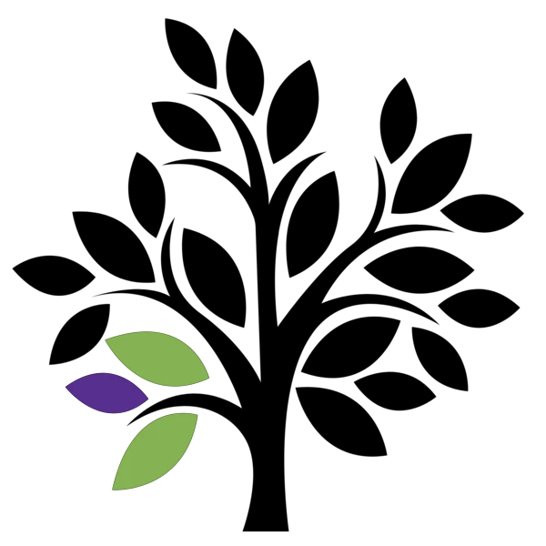 New Leaf Hearing Care wellness tree leaves graphic